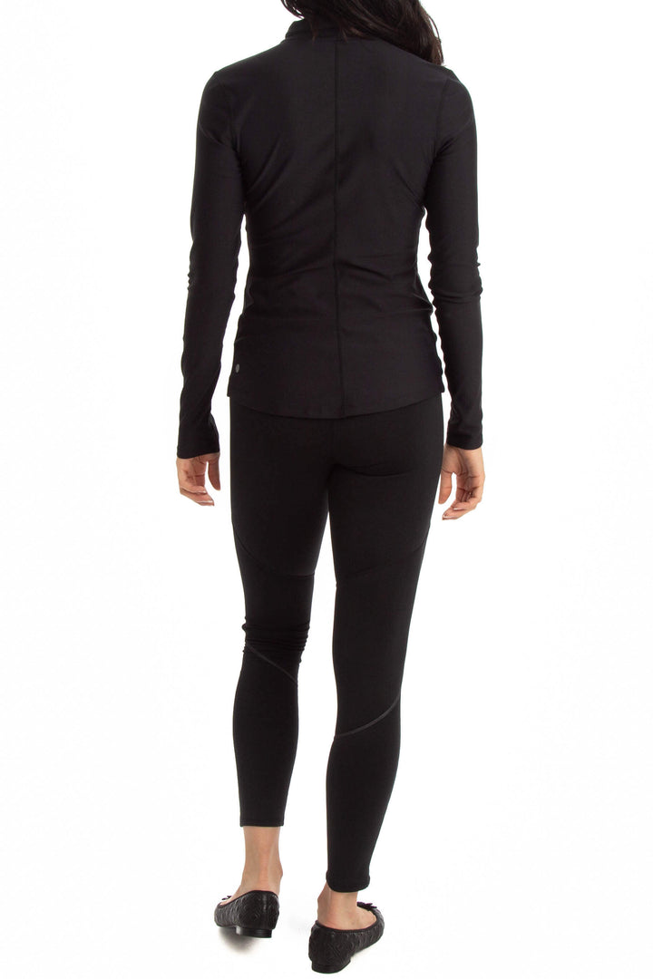 Conjunto Zella negro, vista posterior – ClosetRehab