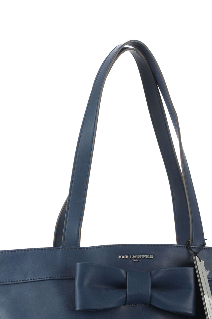 Bolsa Karl Lagerfeld azul, detalle 8 – ClosetRehab