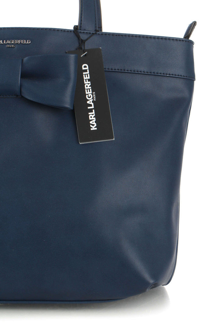Bolsa Karl Lagerfeld azul, detalle 9 – ClosetRehab