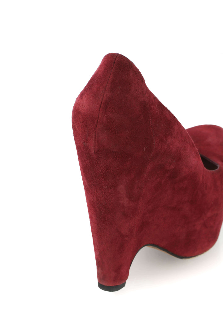 Zapato Pura Lopez rojo, detalle 7 – ClosetRehab