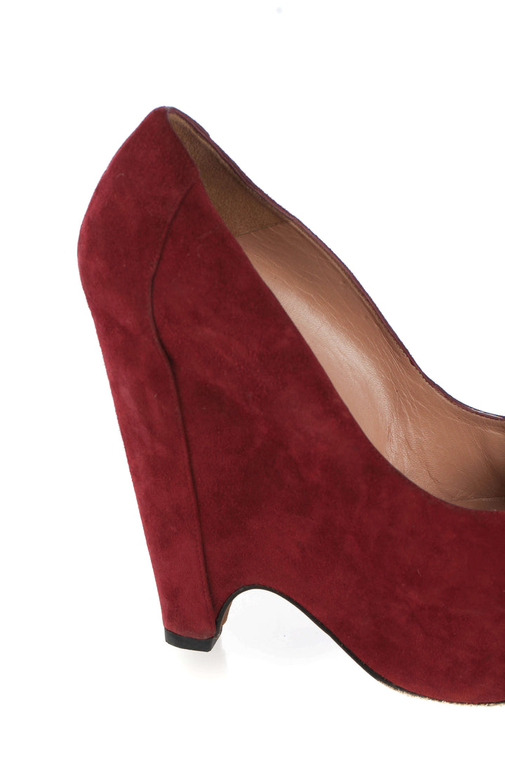 Zapato Pura Lopez rojo, detalle 9 – ClosetRehab