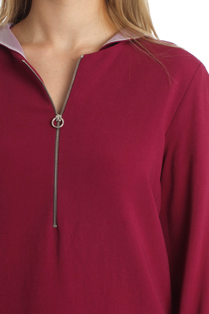 Blusa Stella McCartney morado, vista lateral – ClosetRehab
