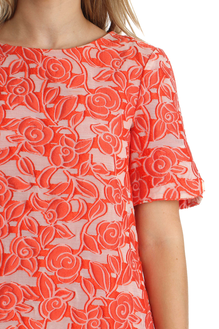 Vestido Armani Collezioni naranja, vista lateral – ClosetRehab