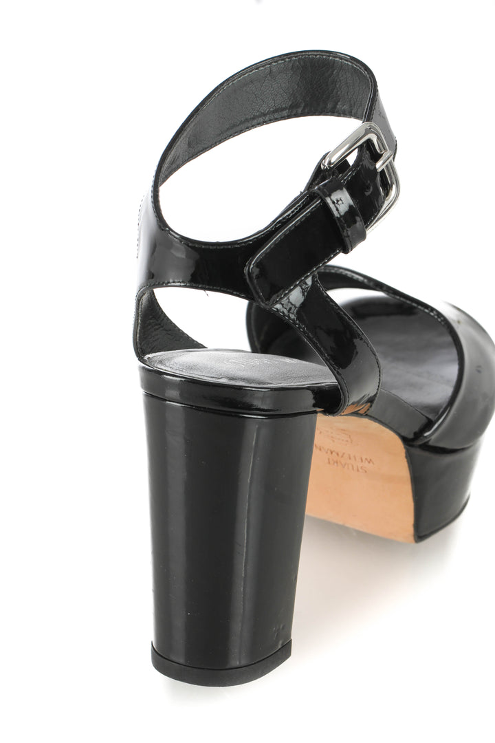 Zapato Stuart Weitzman negro, detalle 7 – ClosetRehab