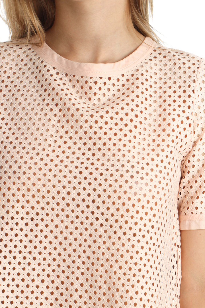 Blusa Banana Republic naranja, vista lateral – ClosetRehab