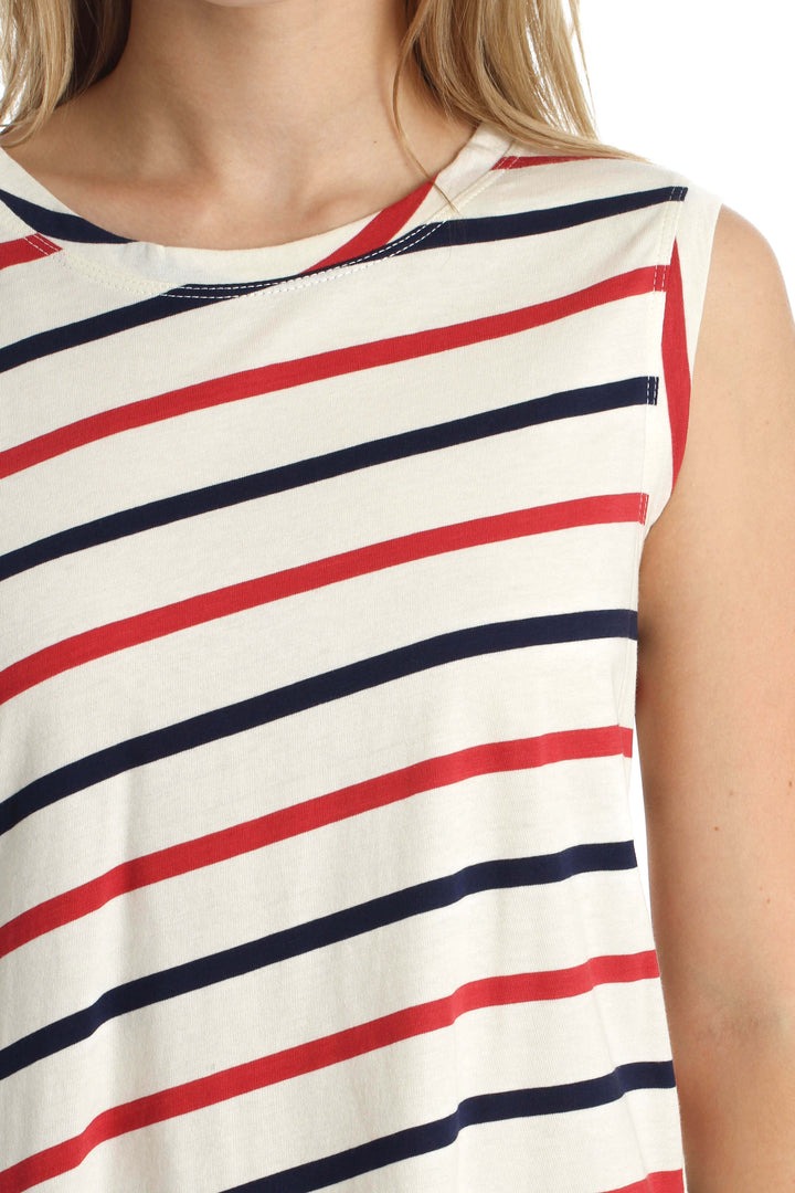Blusa BCBG Maxazria estampado, vista lateral – ClosetRehab