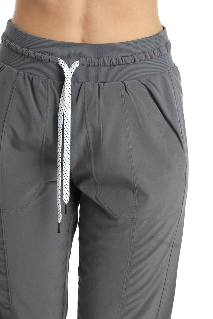 Pantalón Zella gris, vista lateral – ClosetRehab