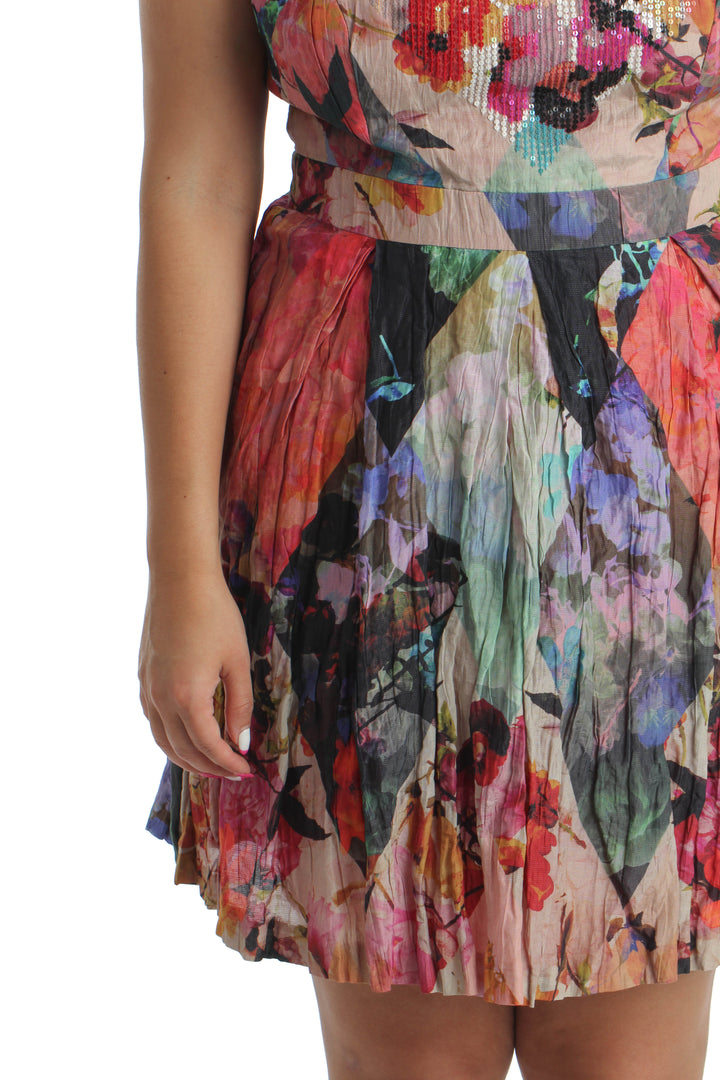 Vestido Nicole Miller, detalle – ClosetRehab