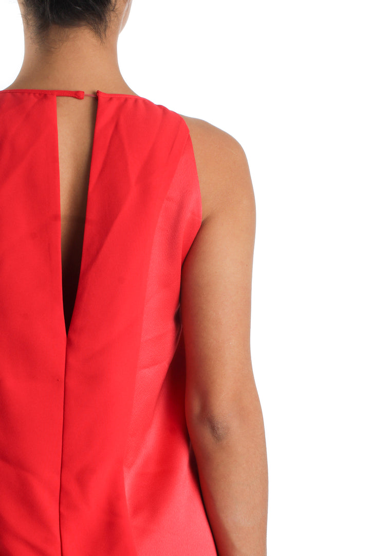 Vestido Parker rojo, detalle – ClosetRehab