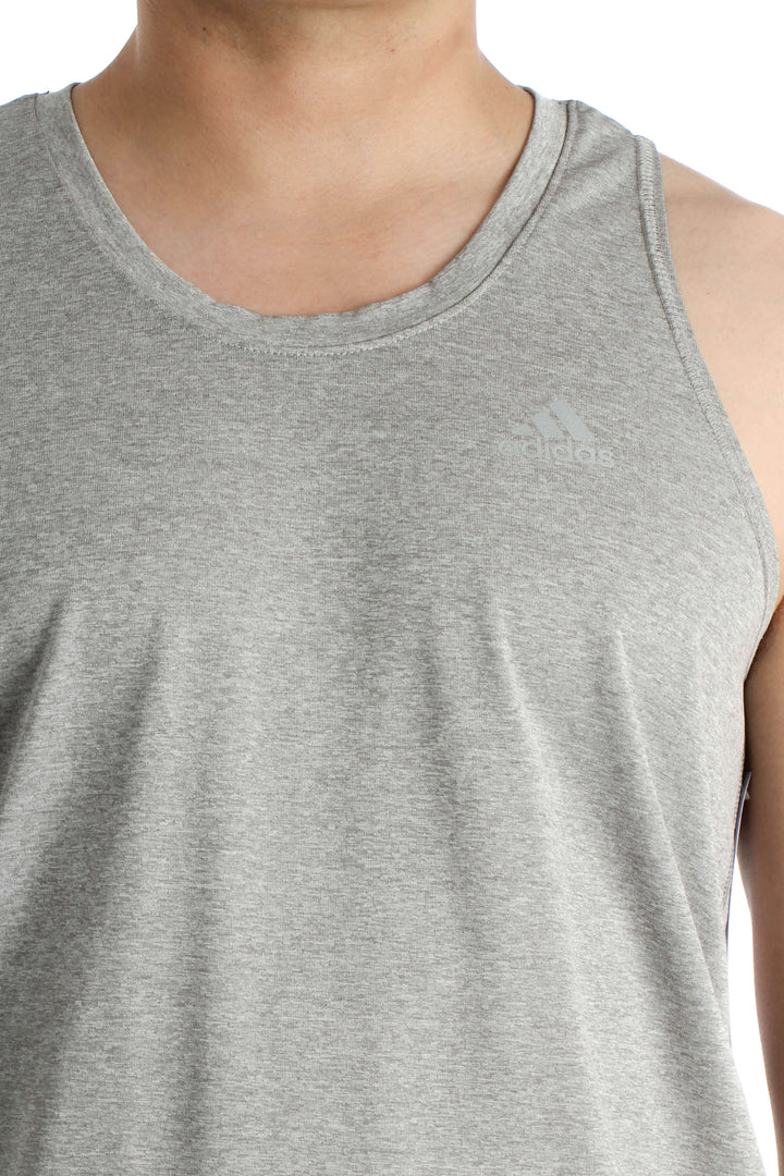 Camiseta Adidas gris, vista lateral – ClosetRehab