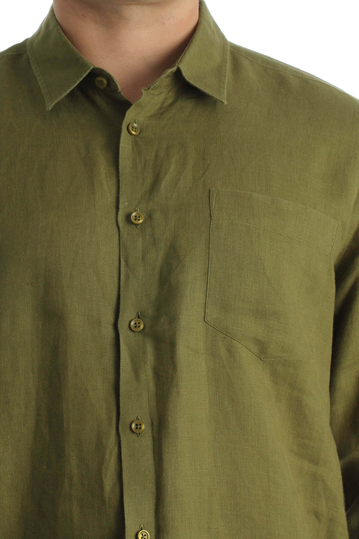 Camisa Vilebrequin verde, vista lateral – ClosetRehab