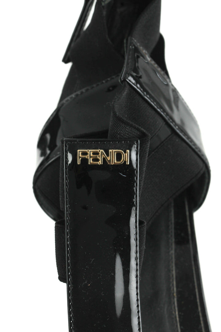Zapato Fendi negro, detalle 7 – ClosetRehab