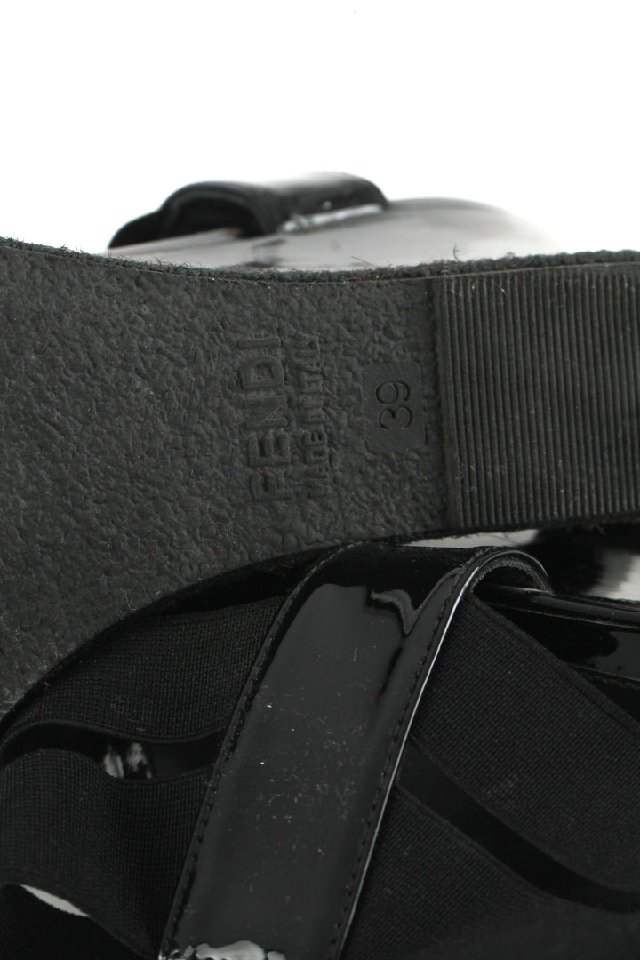 Zapato Fendi negro, detalle 10 – ClosetRehab
