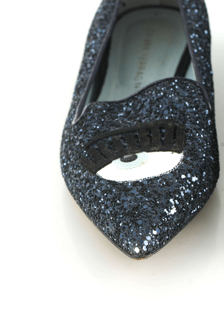 Zapato Chiara Ferragni azul, detalle 7 – ClosetRehab