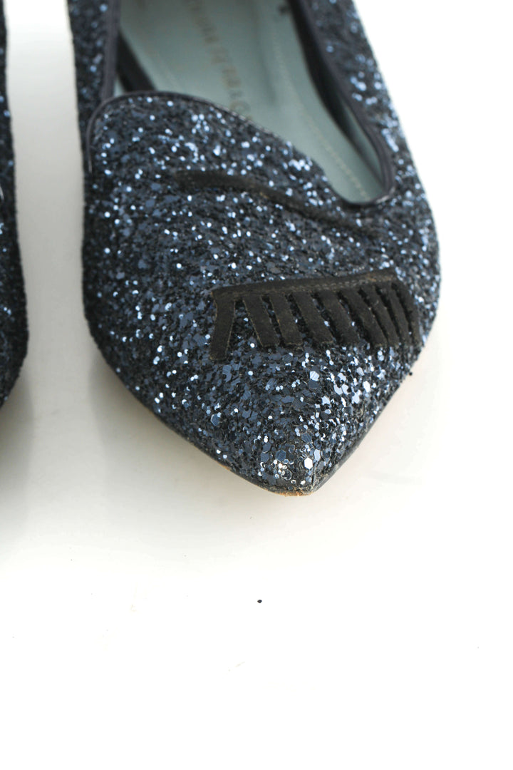 Zapato Chiara Ferragni azul, detalle 8 – ClosetRehab