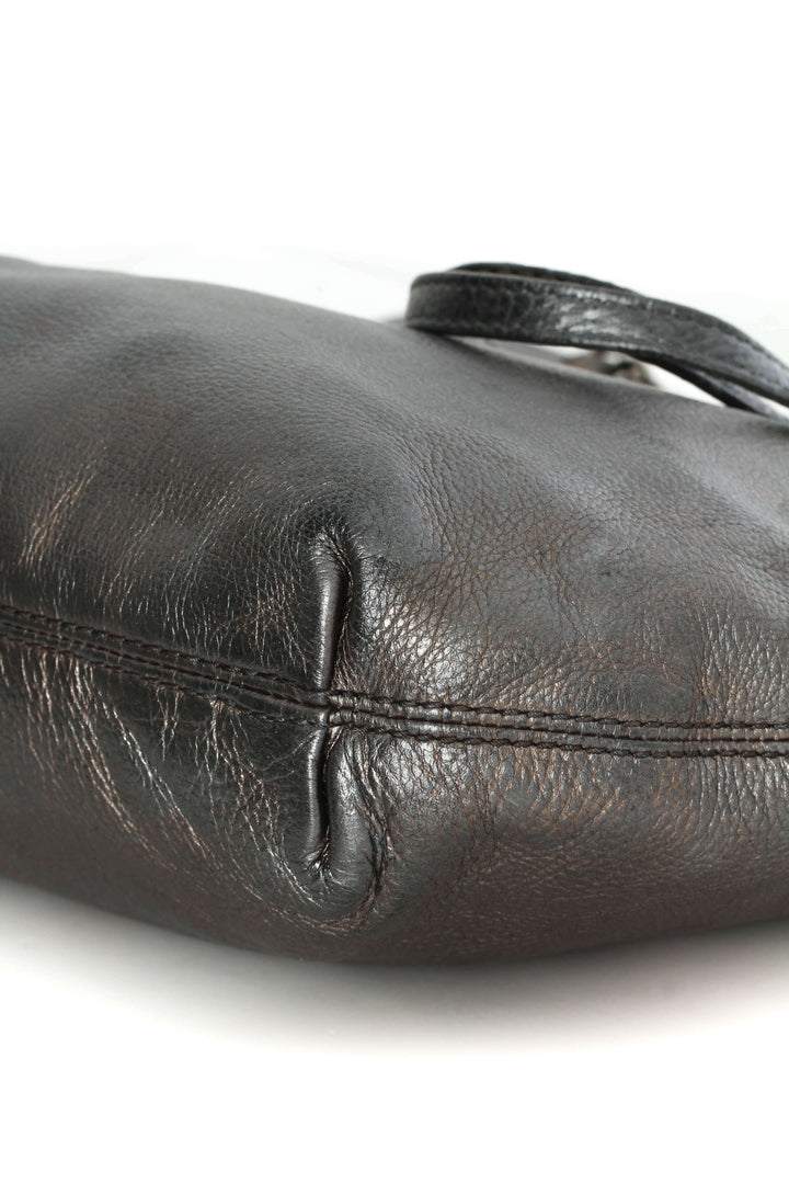 Bolsa Michael Kors gris, detalle 9 – ClosetRehab