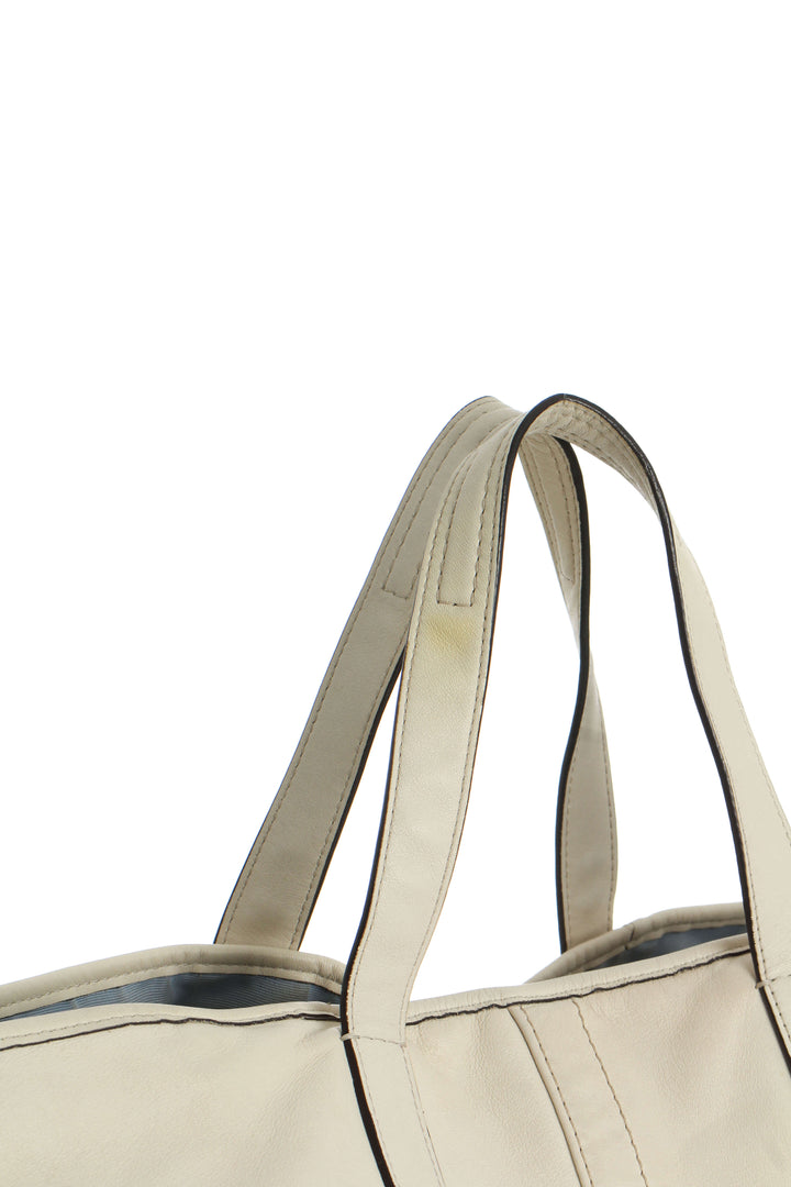 Bolsa Coach beige, detalle 7 – ClosetRehab