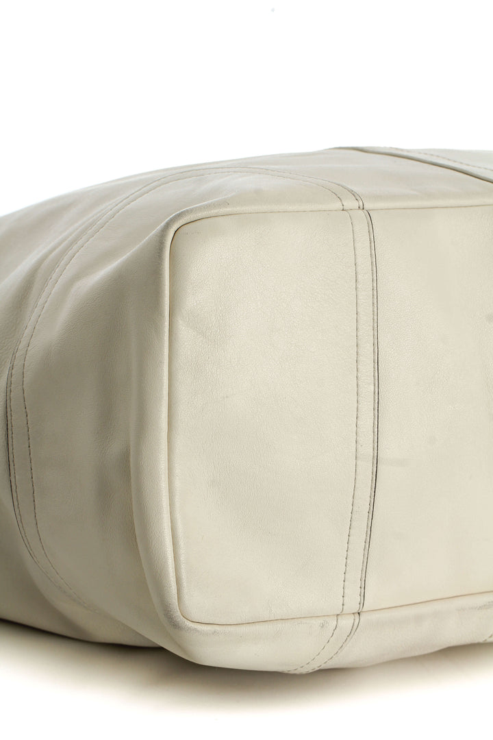 Bolsa Coach beige, detalle 10 – ClosetRehab