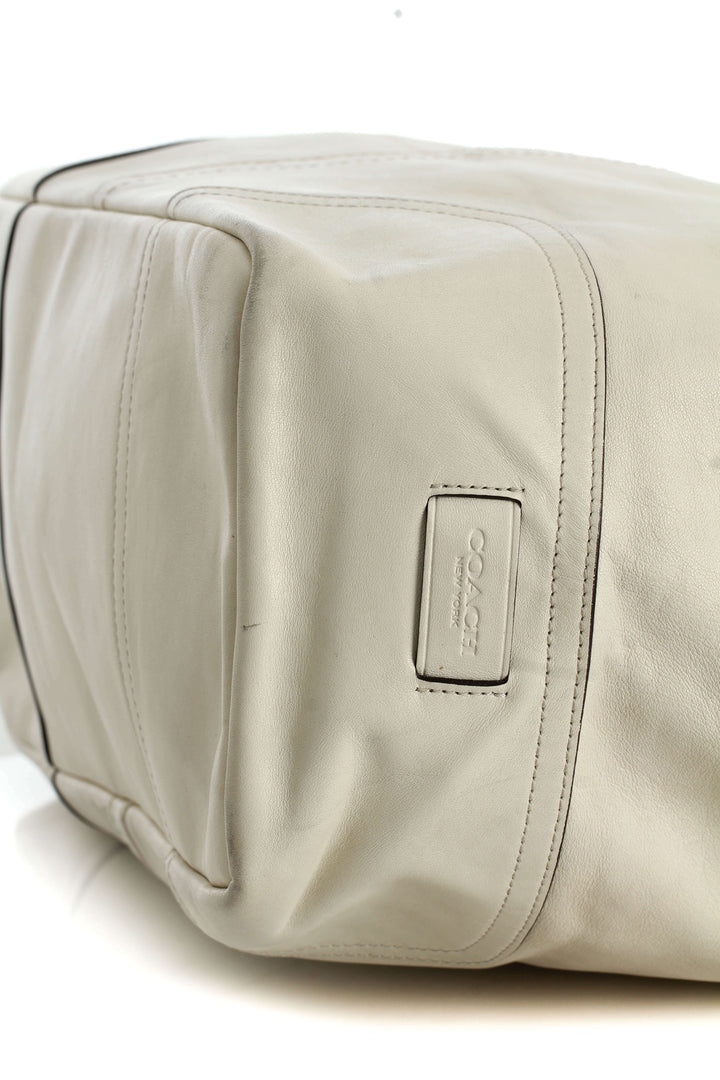 Bolsa Coach beige, detalle 11 – ClosetRehab
