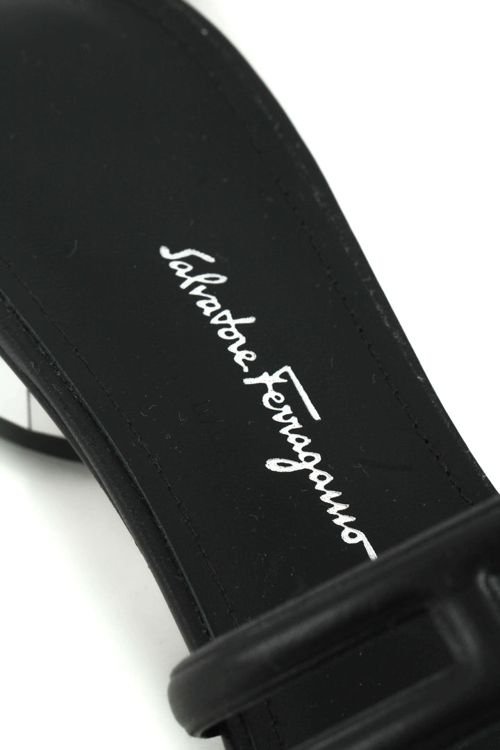 Zapato Salvatore Ferragamo negro, detalle 9 – ClosetRehab