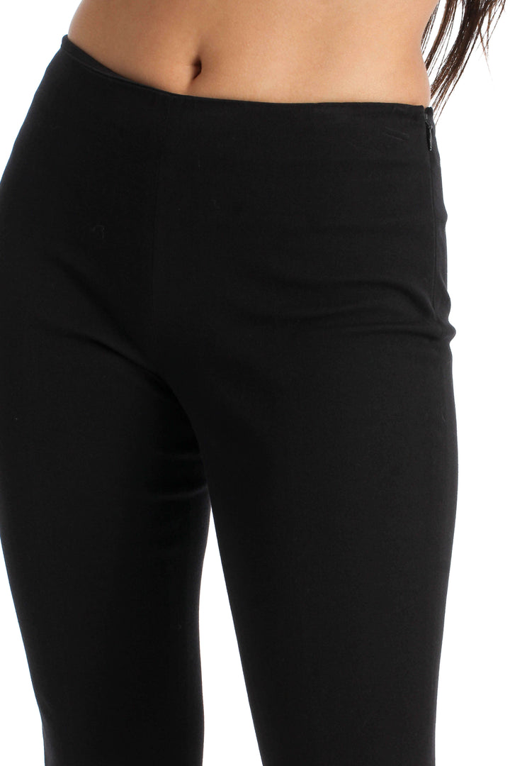 Pantalón Elie Tahari negro, vista lateral – ClosetRehab