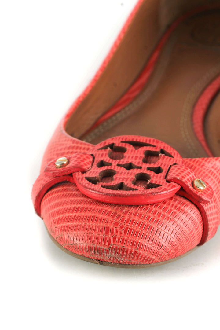 Zapato Tory Burch naranja, detalle 7 – ClosetRehab