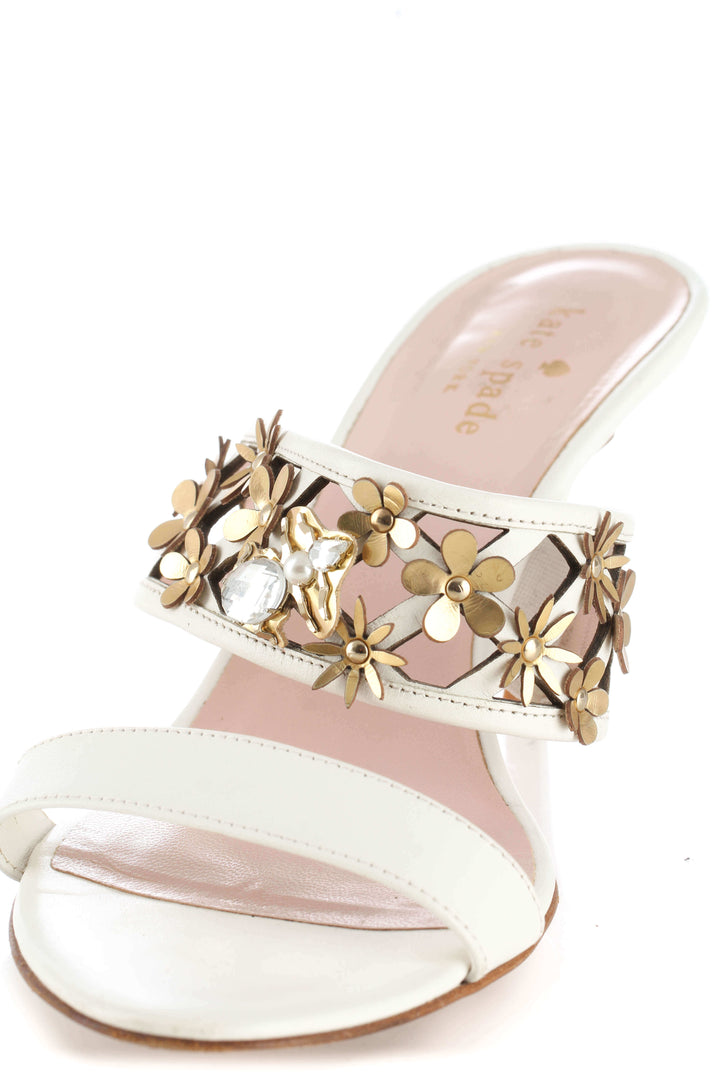 Zapato Kate Spade blanco, detalle 10 – ClosetRehab