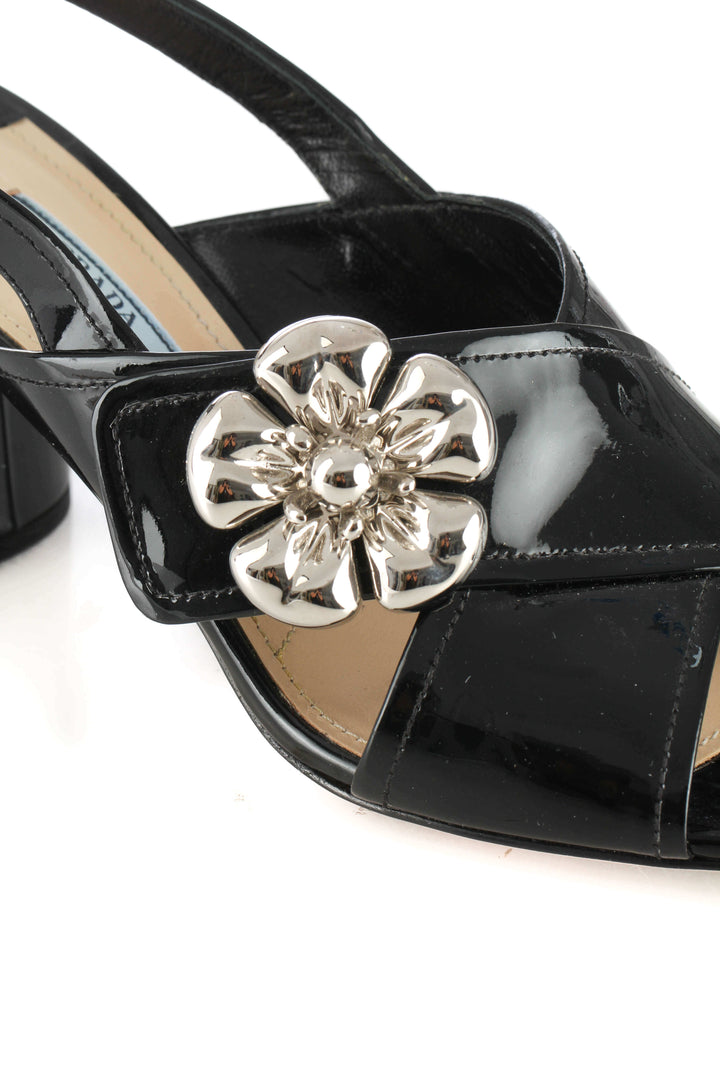 Zapato Prada negro, detalle 9 – ClosetRehab