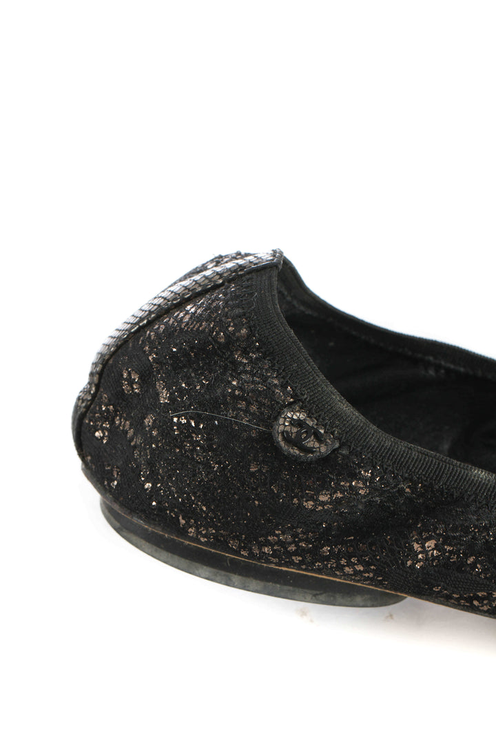 Zapato Chanel negro, detalle 8 – ClosetRehab