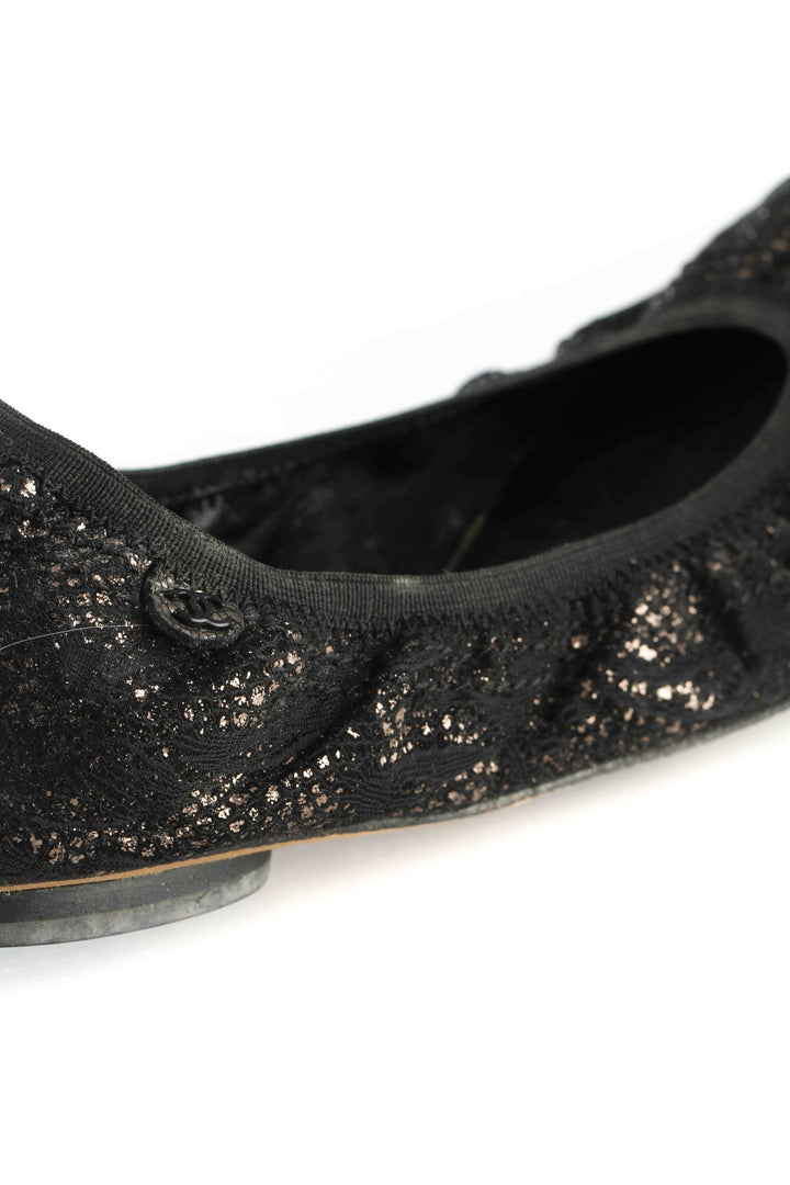 Zapato Chanel negro, detalle 10 – ClosetRehab