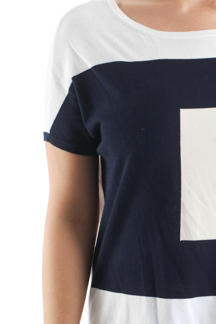Blusa Ambrosi blanco, vista lateral – ClosetRehab
