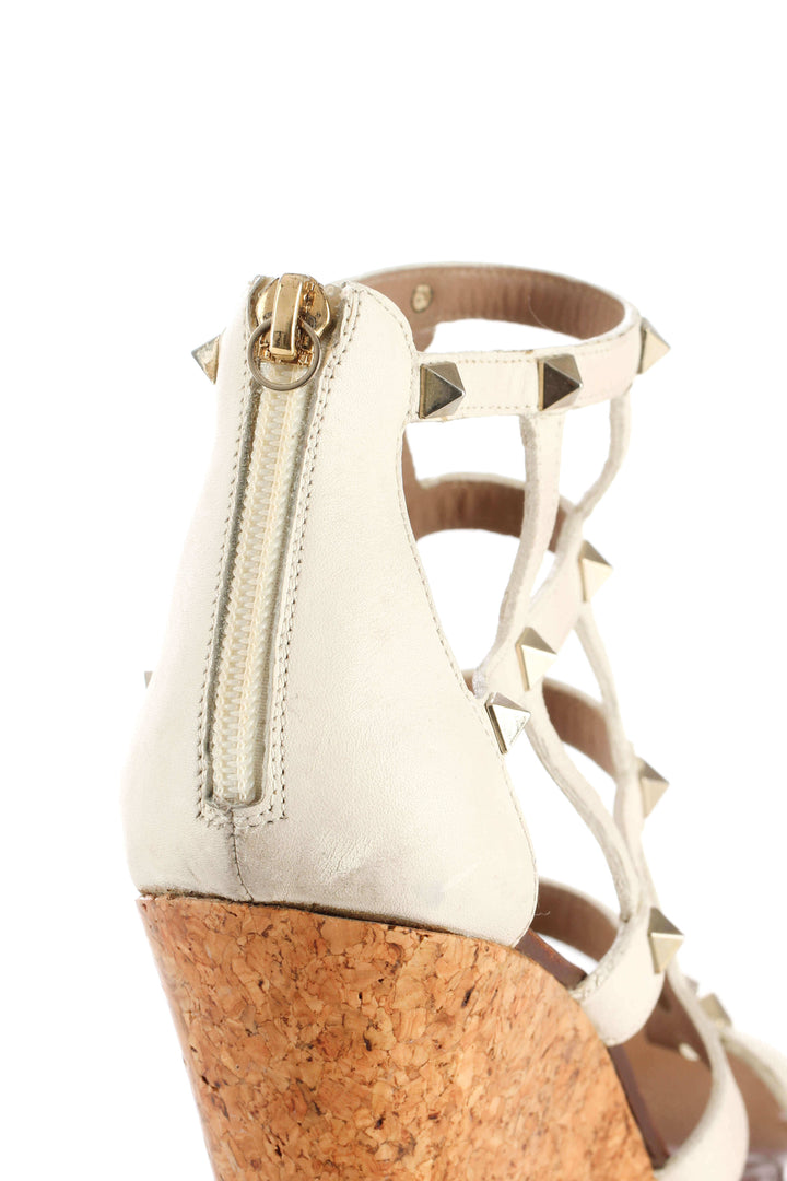Zapato Valentino blanco, detalle 7 – ClosetRehab