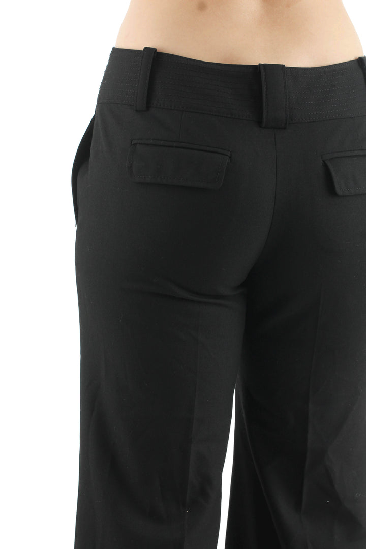 Pantalón Ann Taylor negro, detalle – ClosetRehab