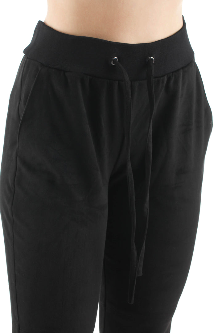 Pantalón Marciano negro, vista lateral – ClosetRehab