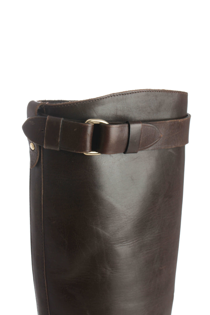 Zapato Burberry café, detalle 8 – ClosetRehab