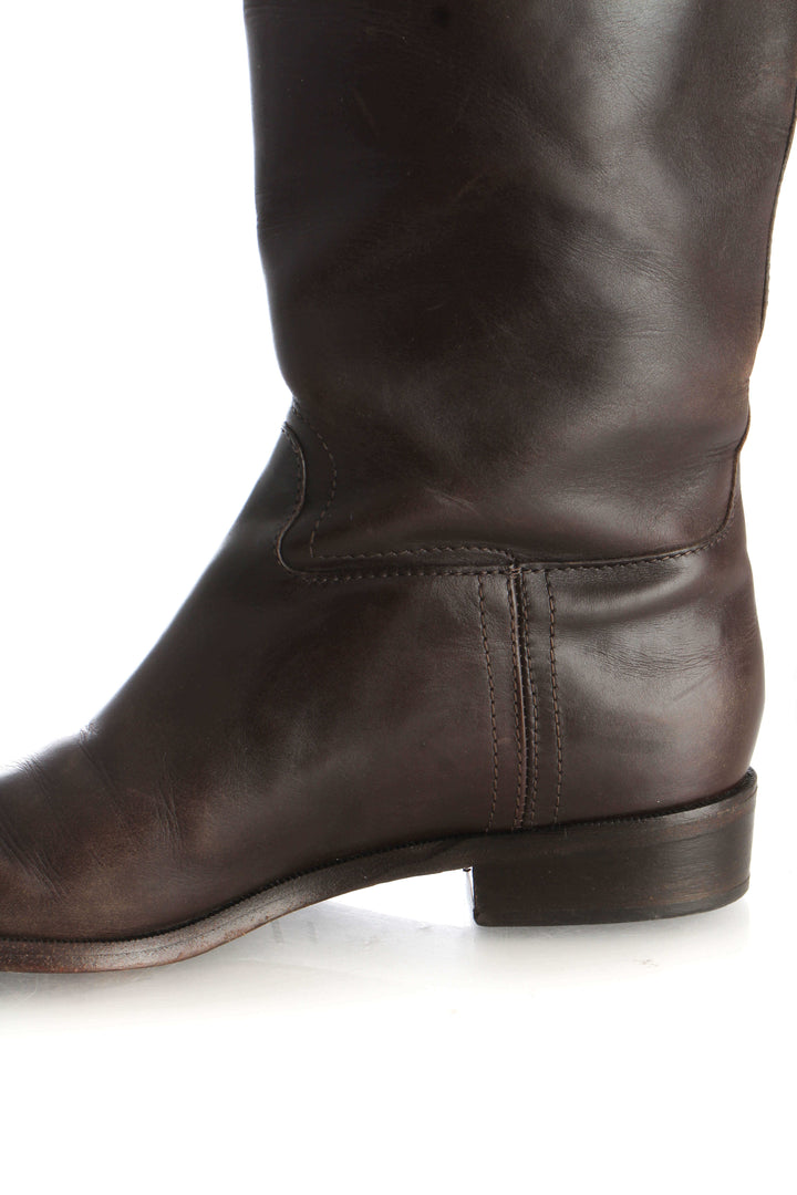 Zapato Burberry café, detalle 10 – ClosetRehab