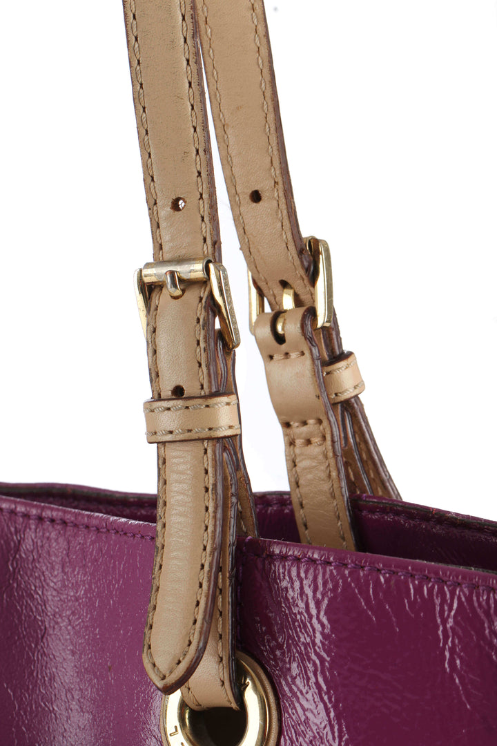Bolsa Michael Kors morado, detalle 10 – ClosetRehab