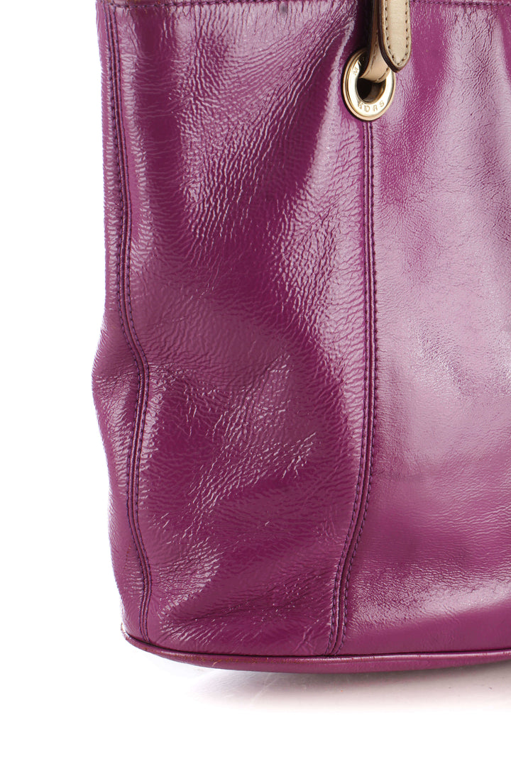Bolsa Michael Kors morado, detalle 11 – ClosetRehab