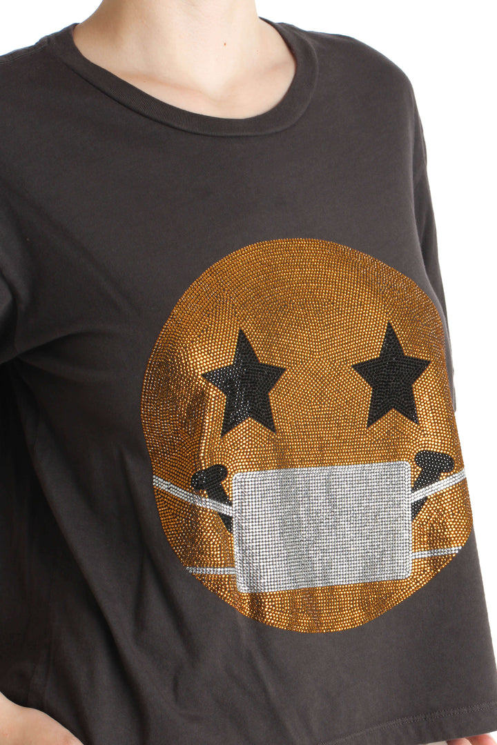 Blusa Le Superbe gris, vista posterior – ClosetRehab