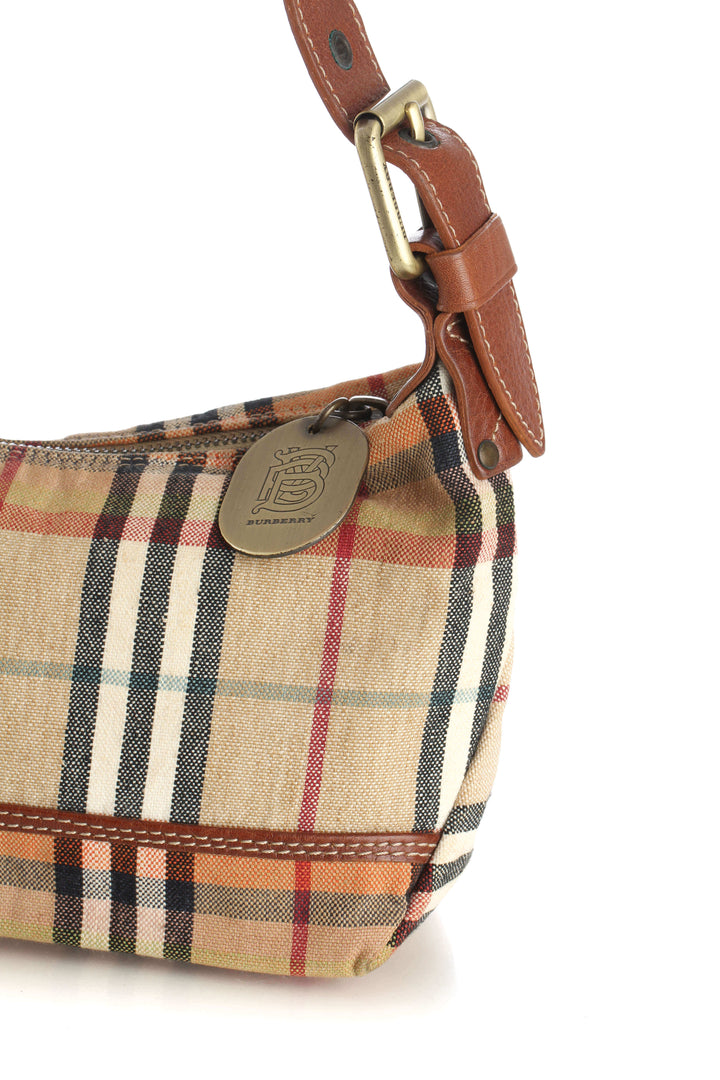 Bolsa Burberry café, detalle 5 – ClosetRehab