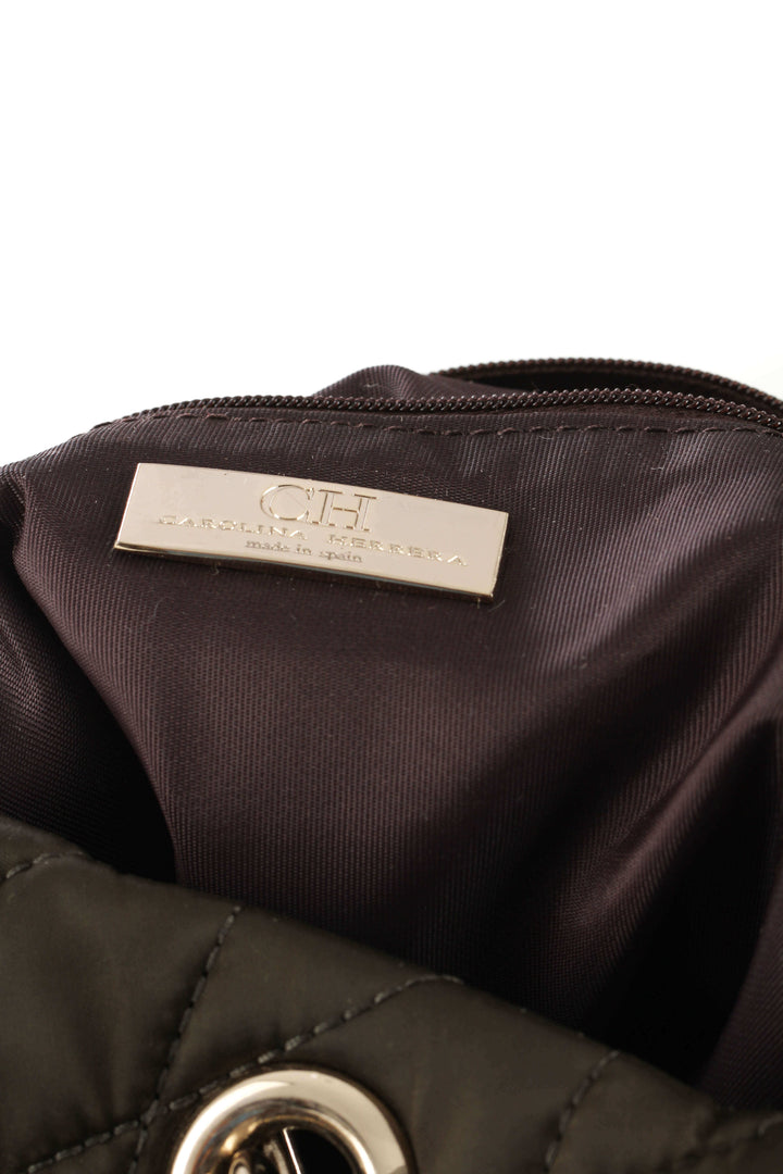 Bolsa Carolina Herrera verde, detalle 11 – ClosetRehab