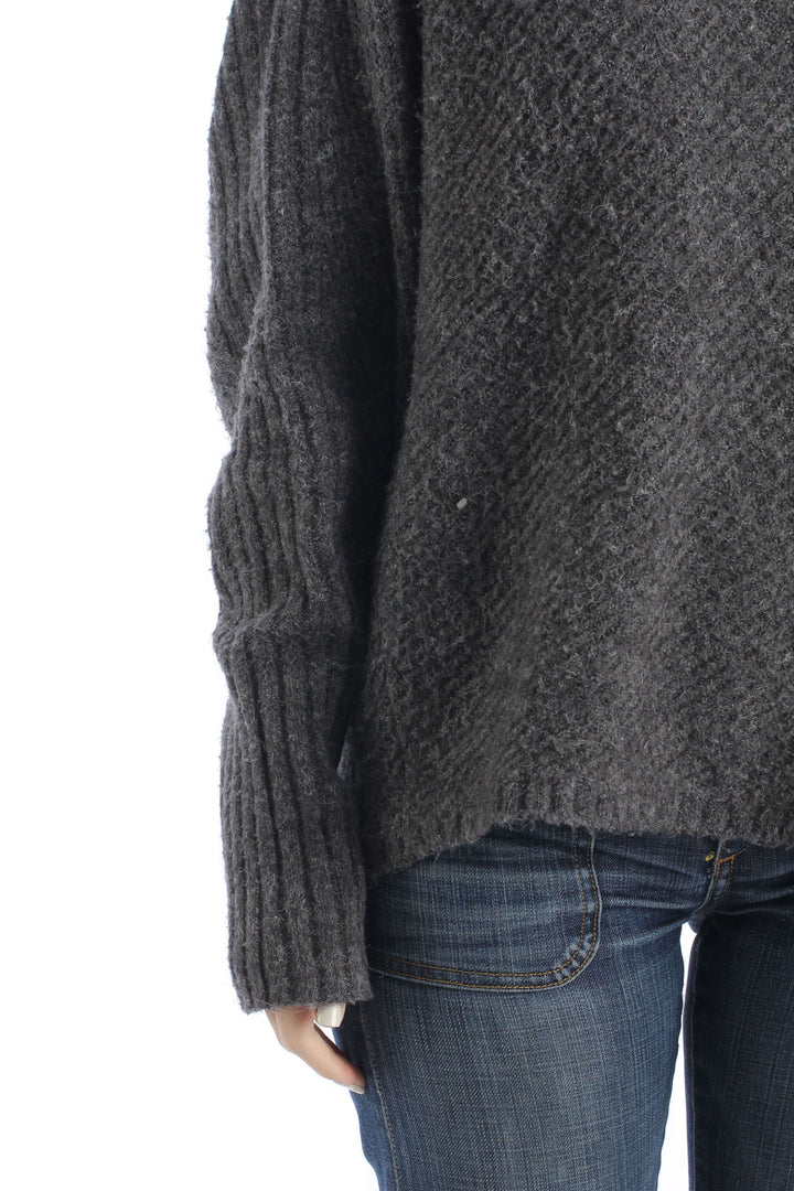 Suéter Max Studio gris, vista lateral – ClosetRehab