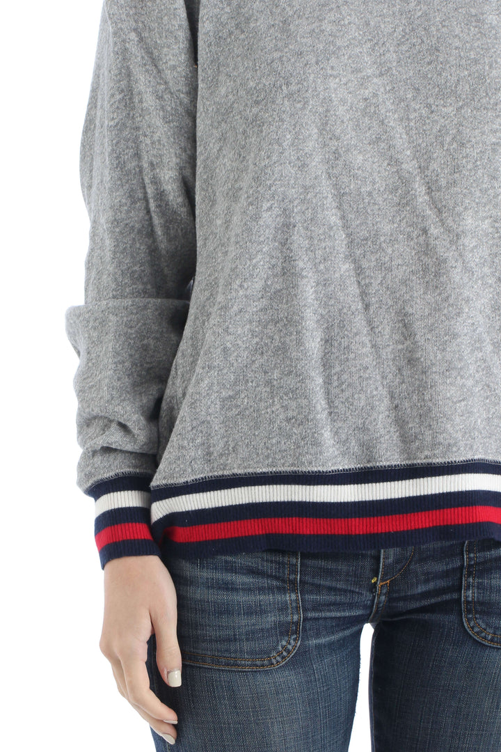 Blusa Joie gris, vista lateral – ClosetRehab