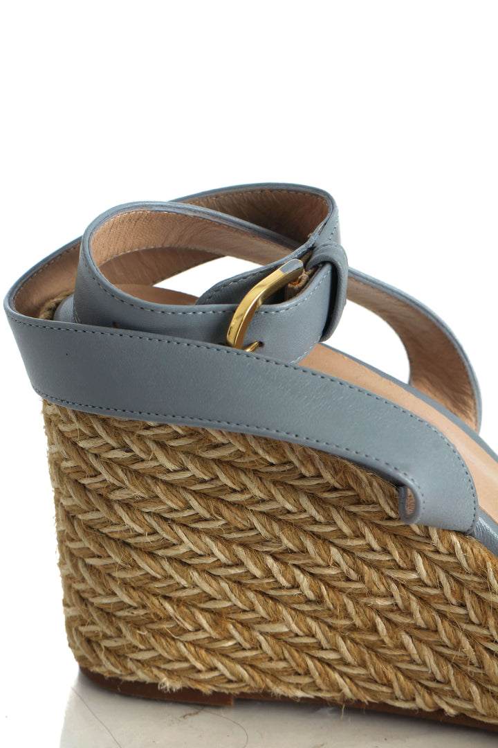 Zapato Stuart Weitzman azul, detalle 5 – ClosetRehab