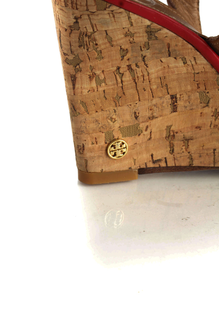 Zapato Tory Burch rojo, detalle 6 – ClosetRehab
