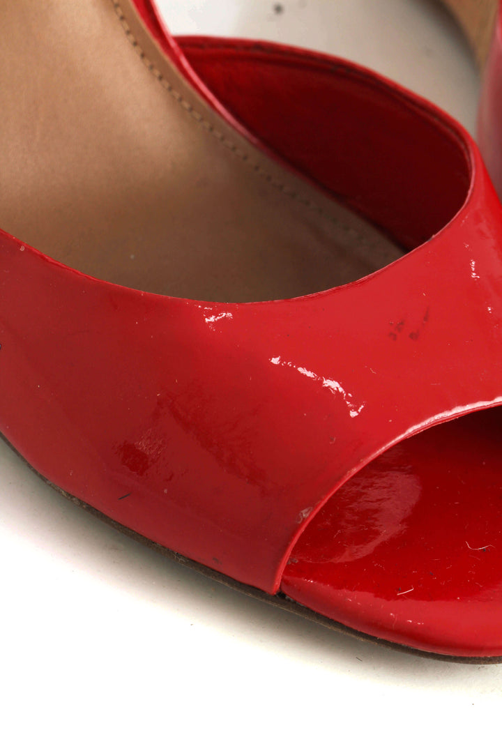 Zapato Tory Burch rojo, detalle 8 – ClosetRehab