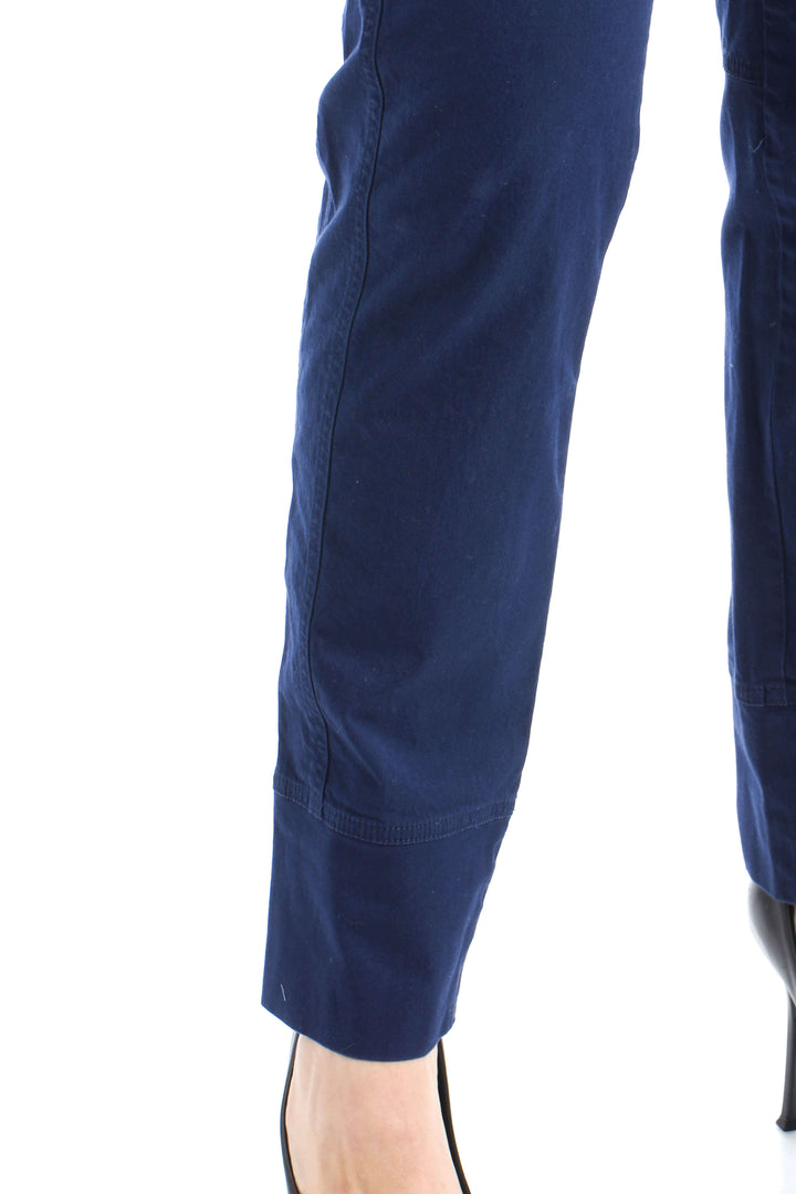 Pantalón Ambrosi azul, detalle – ClosetRehab