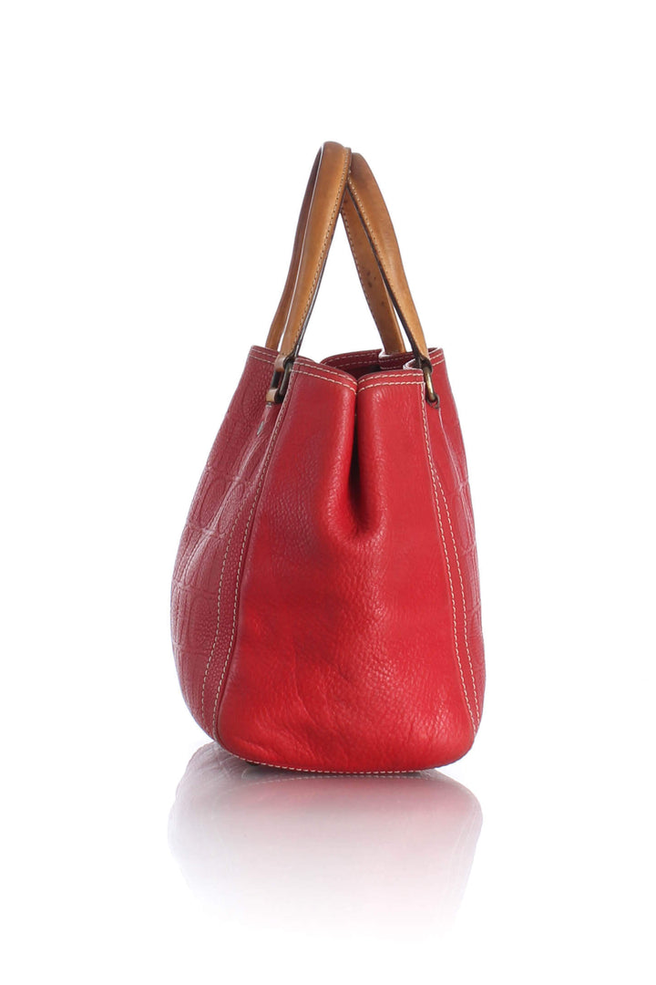 Bolsa Carolina Herrera rojo, detalle 5 – ClosetRehab