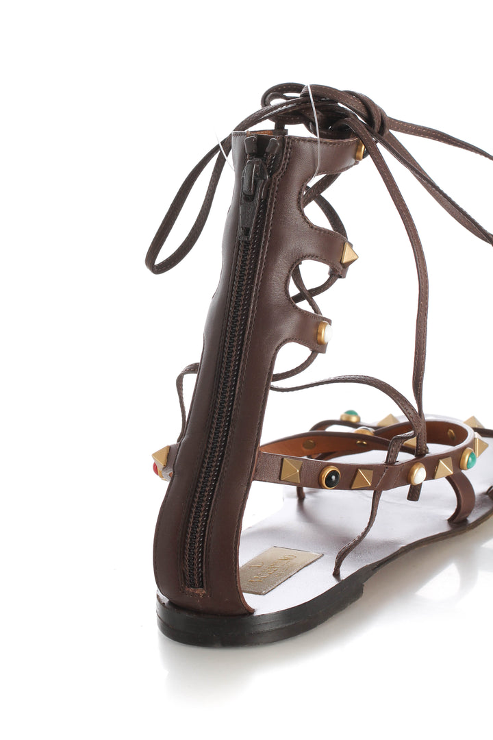 Zapato Valentino café, detalle 8 – ClosetRehab