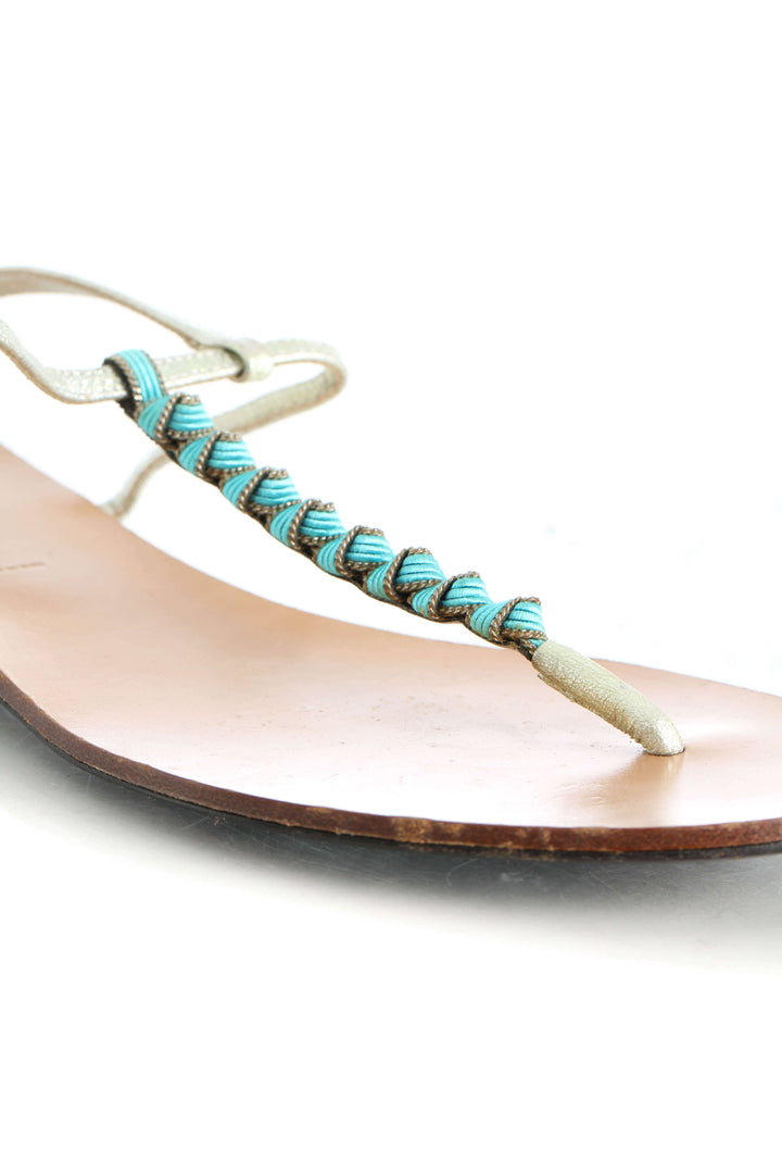 Zapato Casadei gris, detalle – ClosetRehab